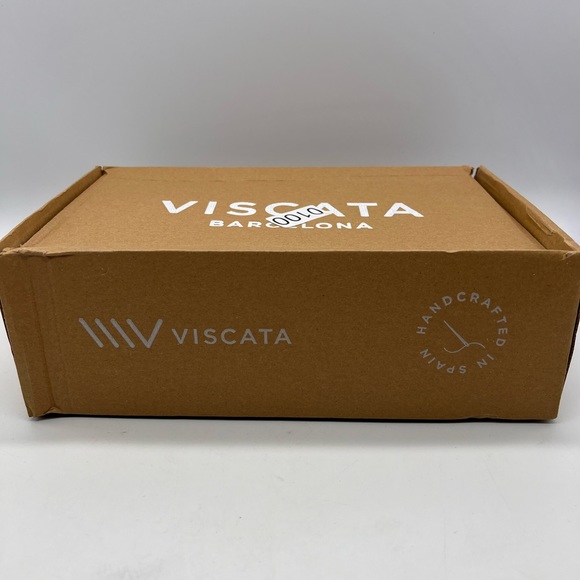 Viscata Peratallada Espadrille Canvas Wedges Spain Handmade 3 ½” Heel Women's 9 - Picture 15 of 16